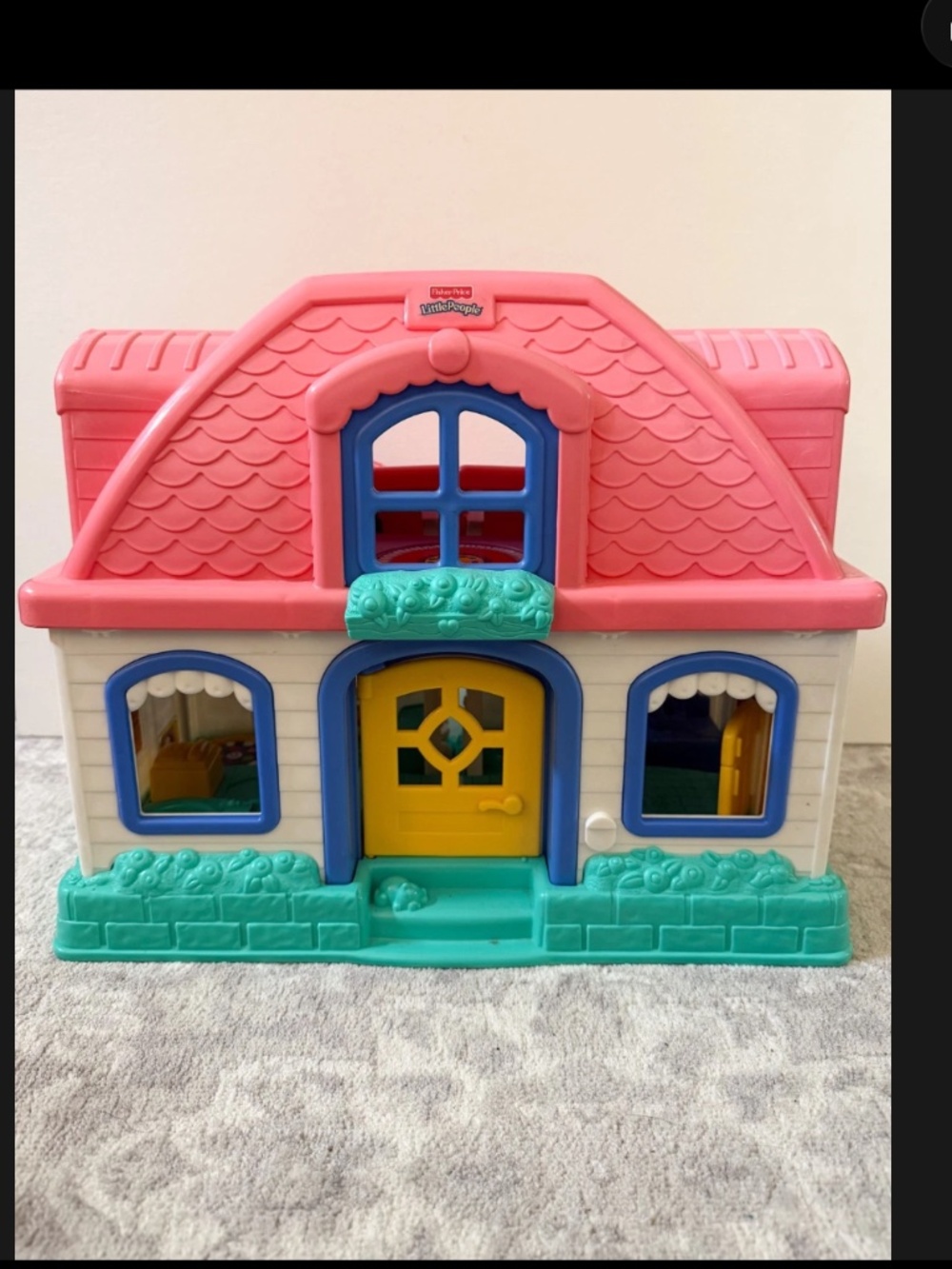 Fisher Price Little People Sweet Sounds Home Fold Out DollHouse